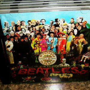 beatles sgt pepper 1987 cd - john paul george ringo lovely rita psychedelic